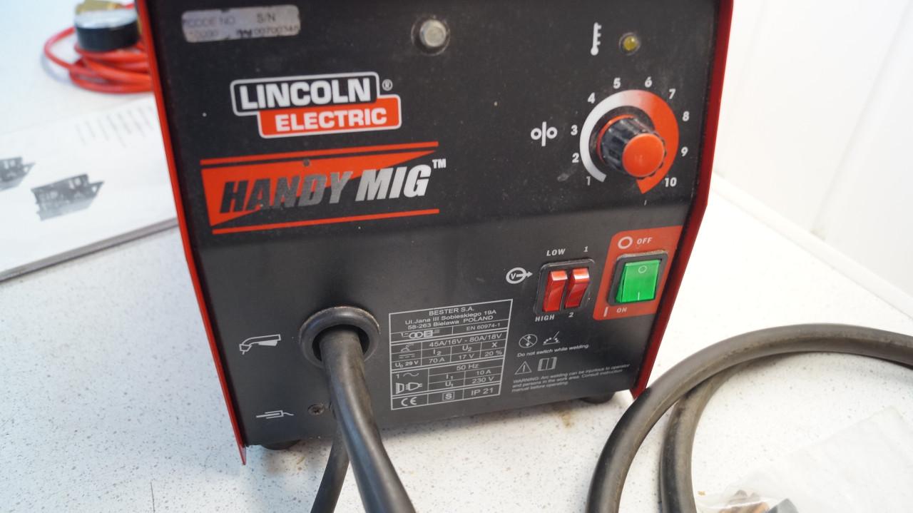 Lincoln electric mig lasapparaat (220 Volt)