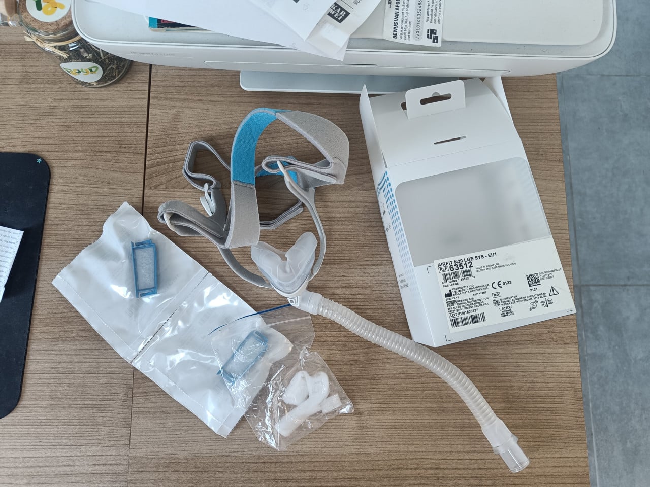 Resmed air fit maat L