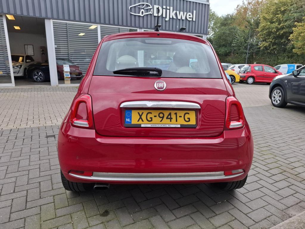 Fiat 500 twinair turbo collezione glazen schuifdak/nav/lmv