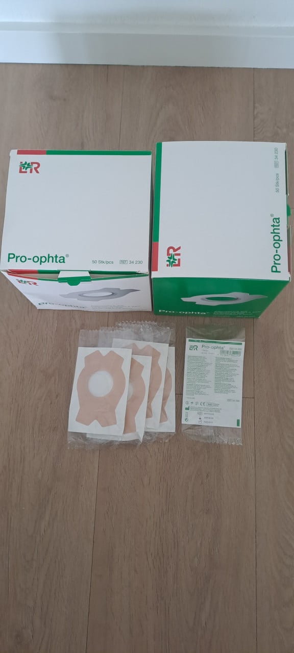 Pro-ophta oogverband / oogpleister groot