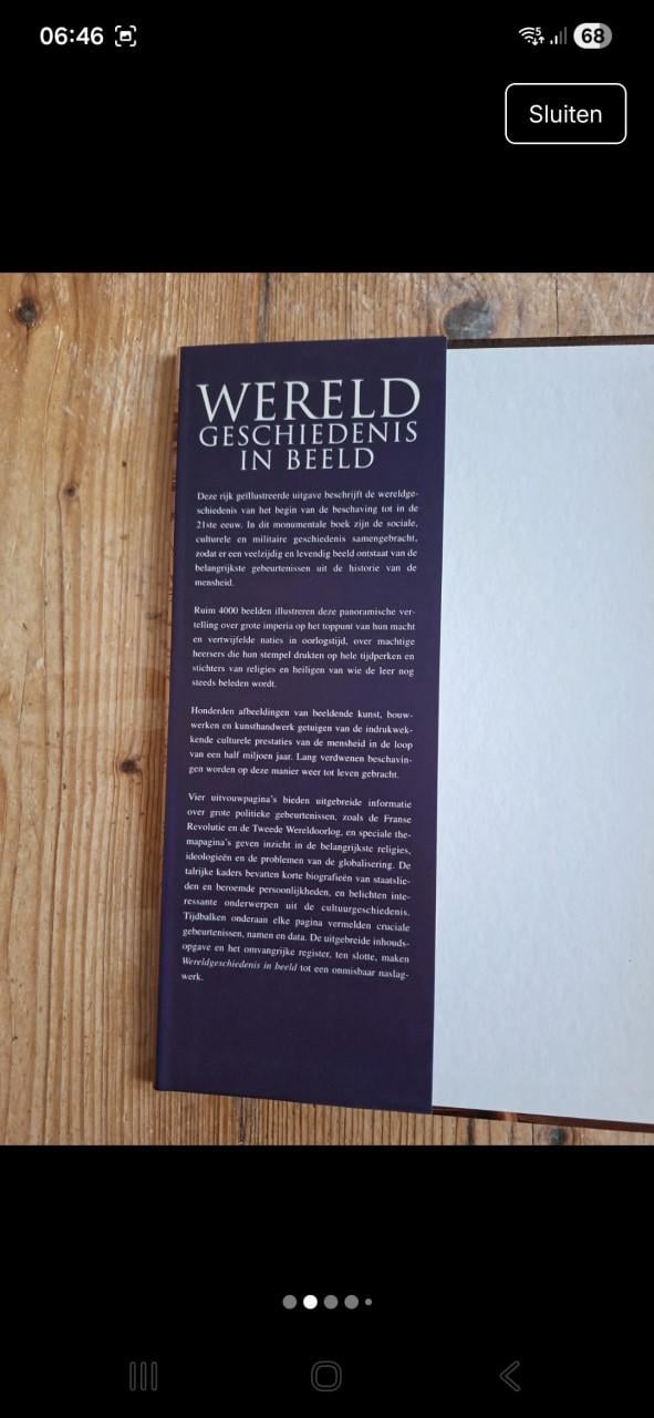 Boek Wereldgeschiedenis in beeld