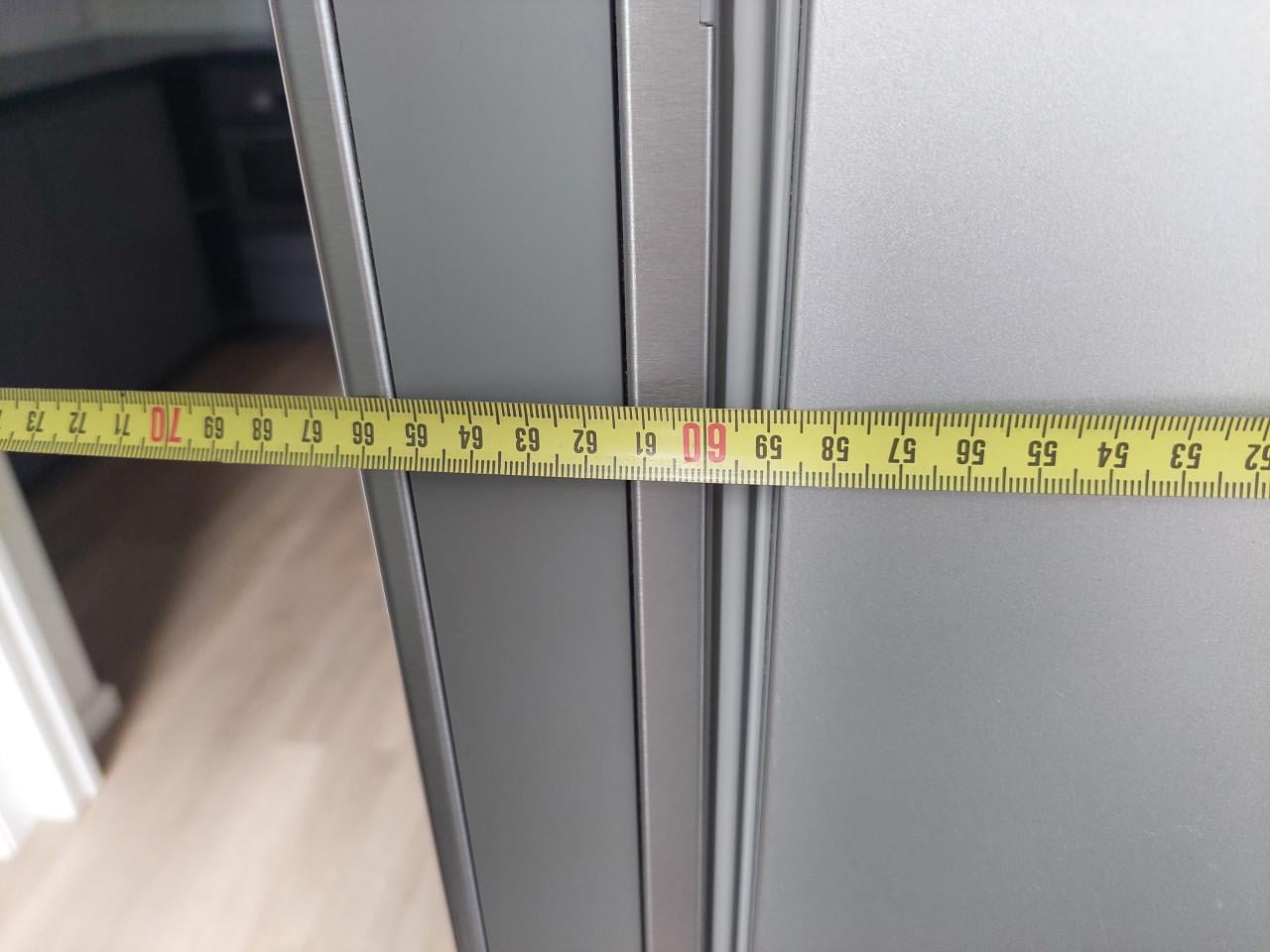 Miele koek/vriescombinatie rvs kleur
