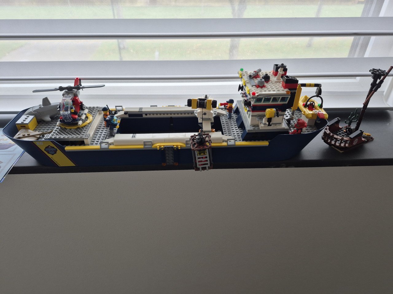 Lego onderzoeks zeeschip