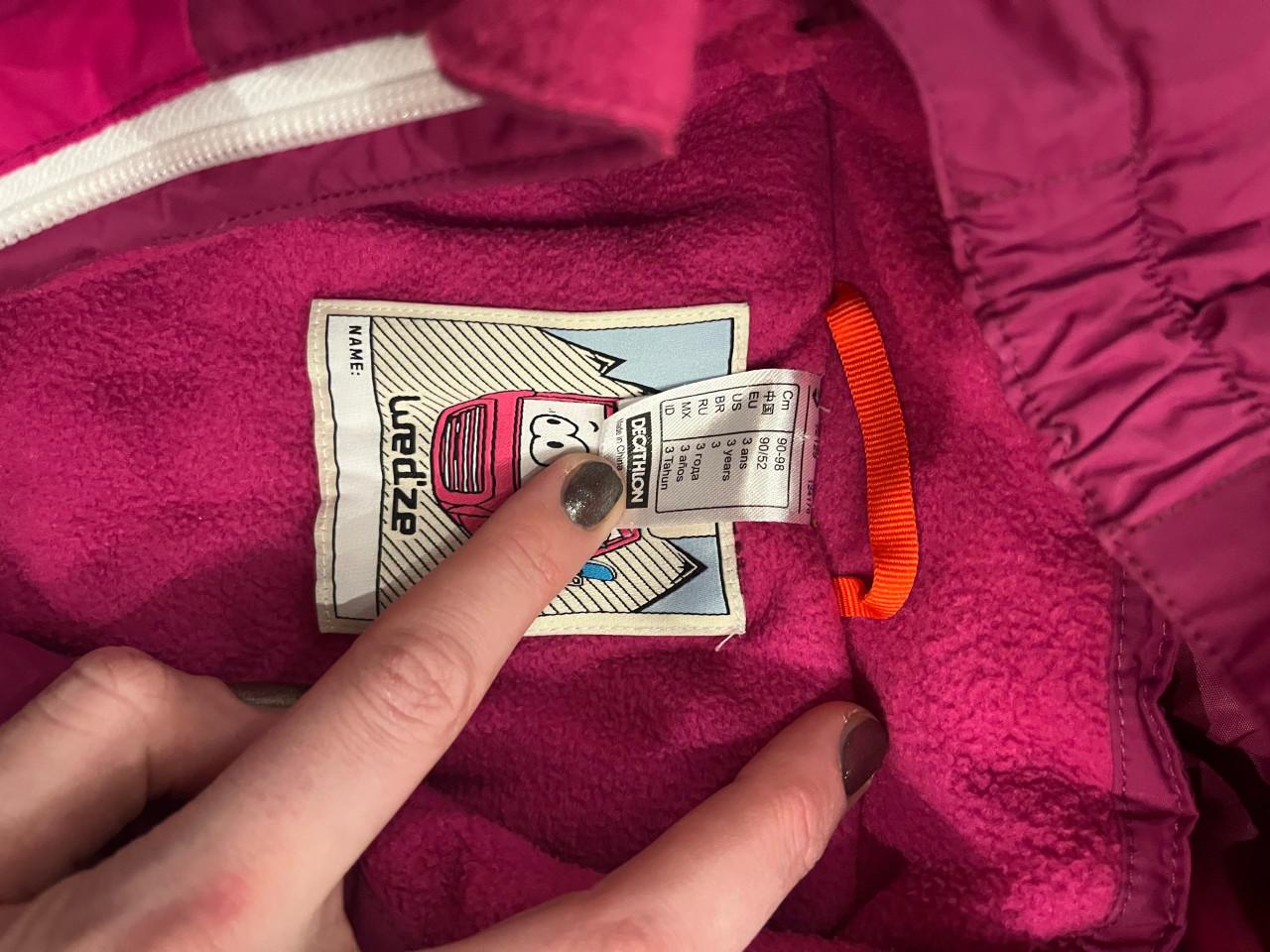 Warm skipak voor meisjes