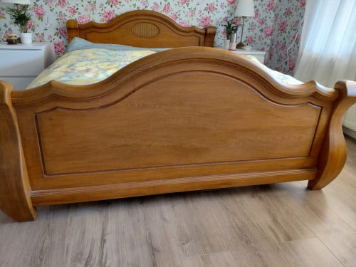 Houten bed