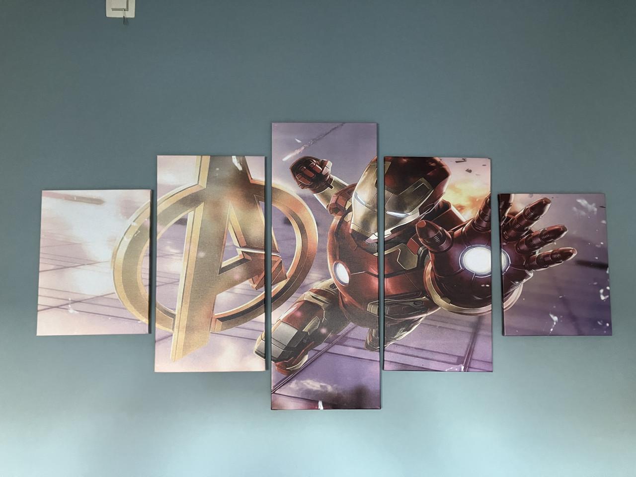 Canvas doek Iron man