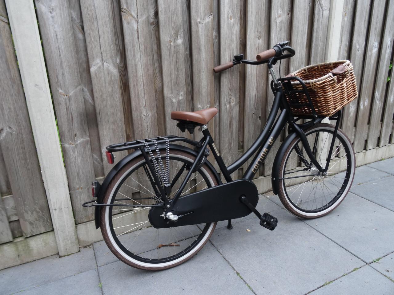 🚲 Cortina U4 Transportfiets – 24 inch – 3 versnellingen – nieuw model 🖤
