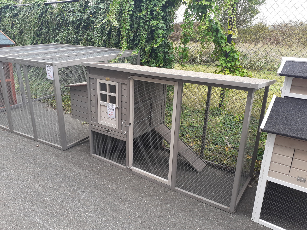 Kippenhok konijnenhok Marie ZH10 OUTLET te koop