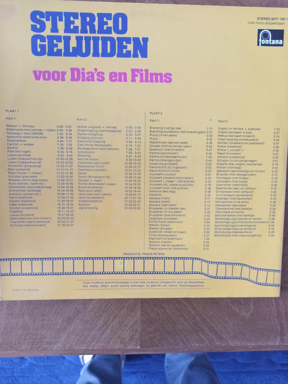 LP 's met geluiden gereserveerd .