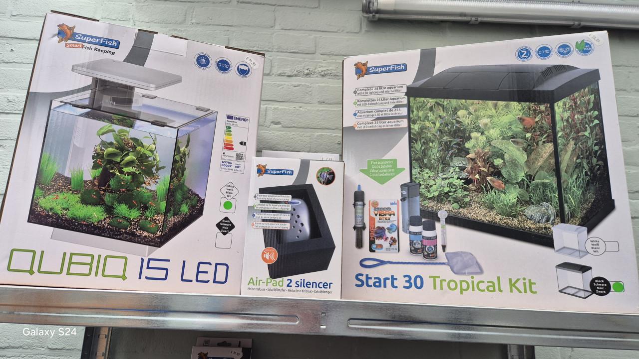 Aquarium spullen 50%