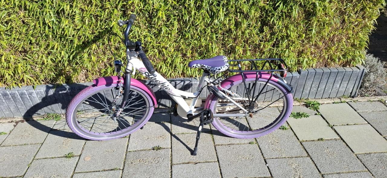 Loekie kinderfiets 22 inch