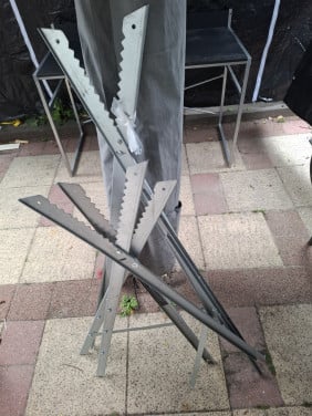 Steun Voor hout zagen boom enzo.