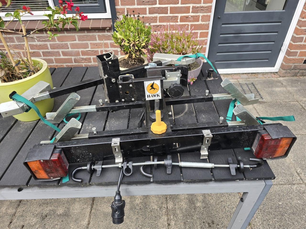 Fietsendrager Hawk met crankbevestiging