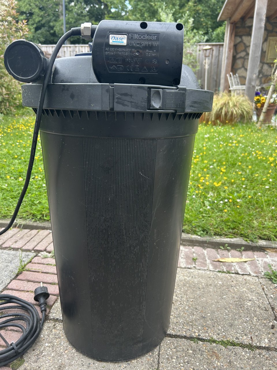 Te koop complete koivijver installatie van oase  zie foto’s