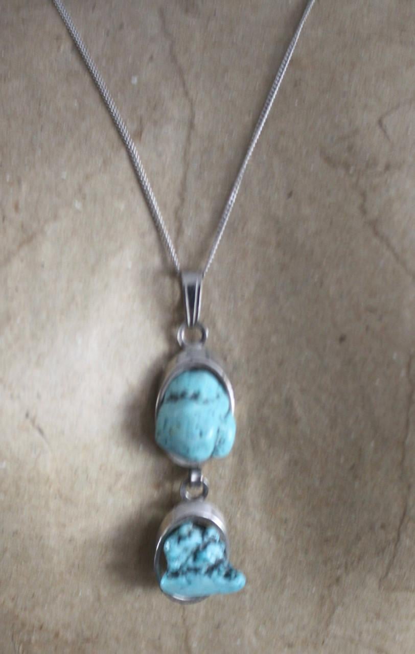 Zilveren ketting met hanger