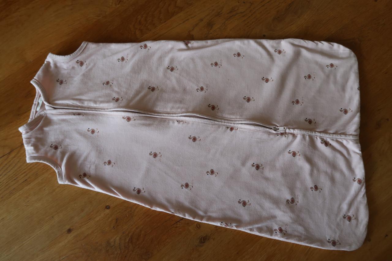 Baby (zomer) slaapzak zonder mouwtjes maat 62/68 €4,00