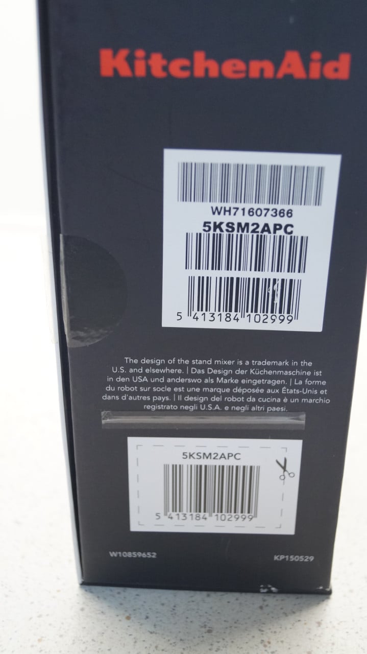 Spiraal plus pel schil accessoire voor Kitchenaid keukenmachine.
