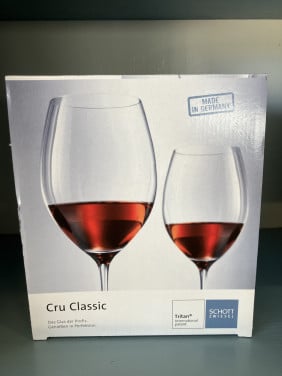 Schott Zwiesel Cru Classic set van 2 rode wijn glazen