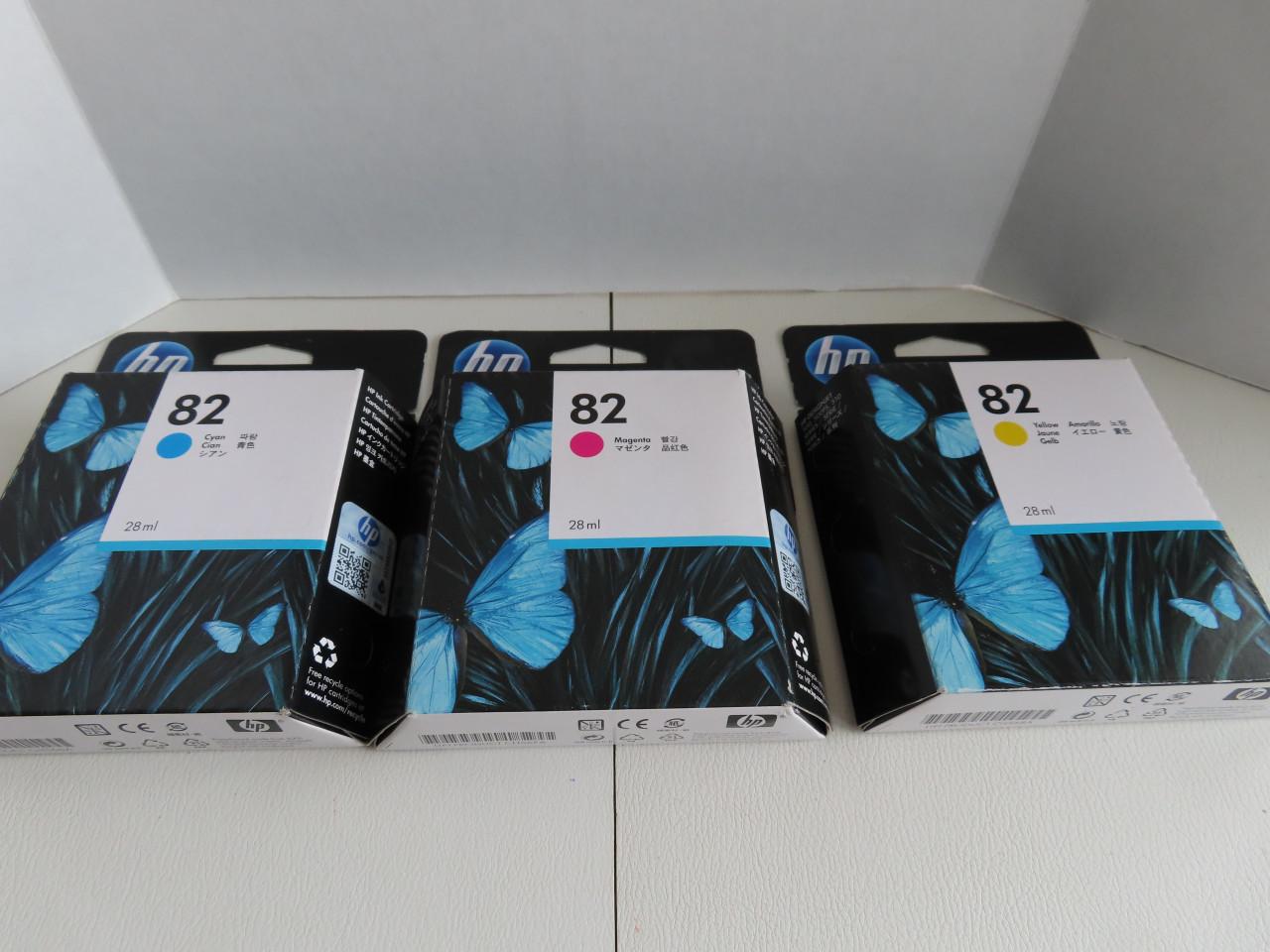 HP 82 ink cartridges Voor designjet 500, 500 PS, 510 Per stuk €.7,50