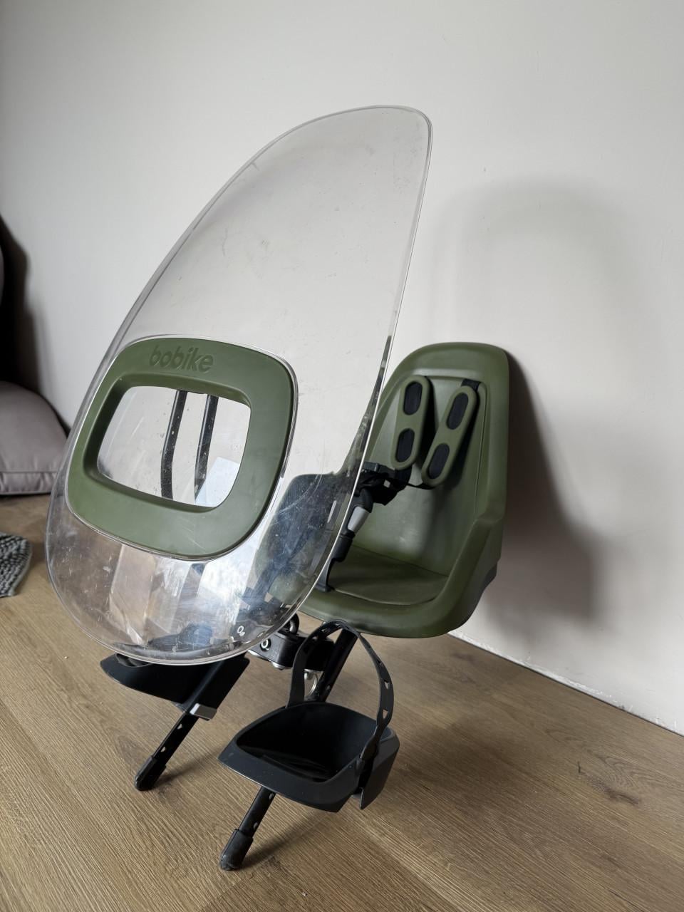 Bobike Mini fietsstoeltje (Olive green)