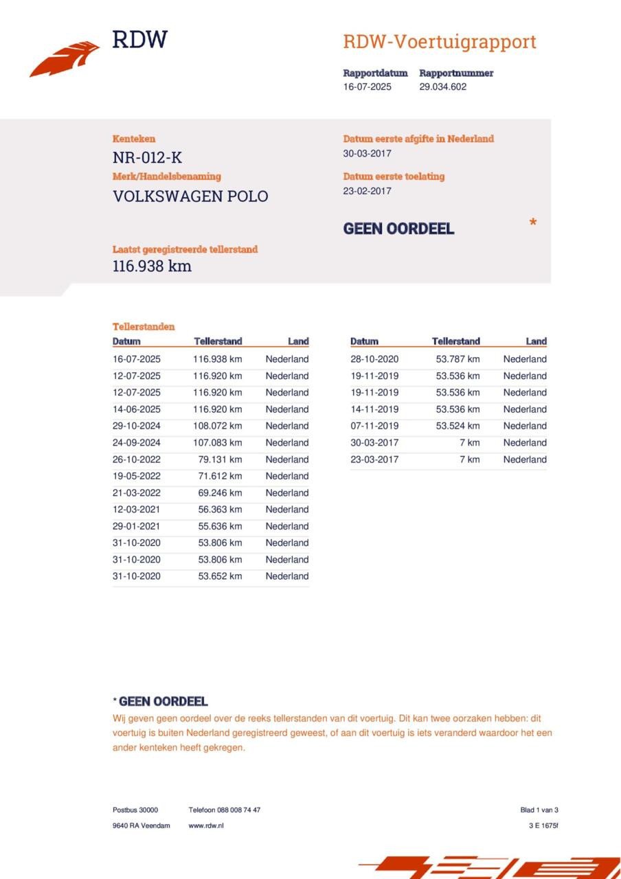 Volkswagen Polo 1.2 tsi comfortline business