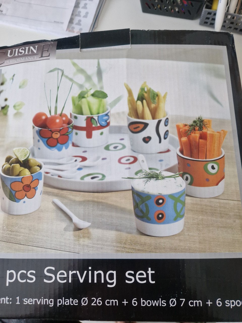 13 delige serveerset