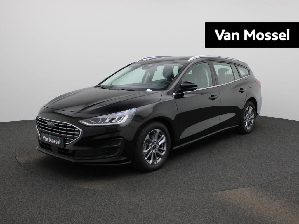 Ford Focus wagon 1.0 ecoboost hybrid titanium navigatie | pdc | apple carpl