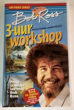 Bob Ross VHS tape 3-uurs workshop