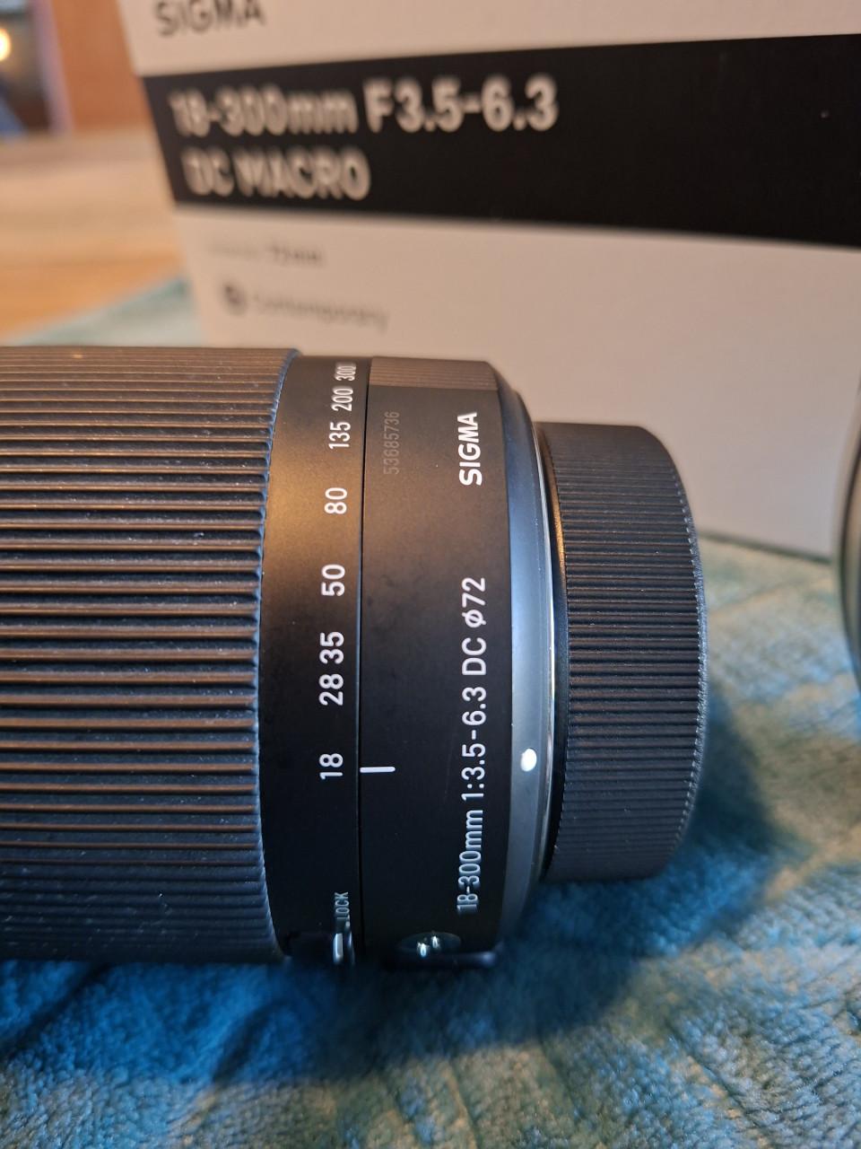 Sigma 18-300 mm F3.5/6.3 DC MACRO - Nikon vakantielens