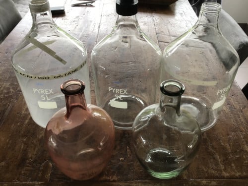 Laboratorium flessen
