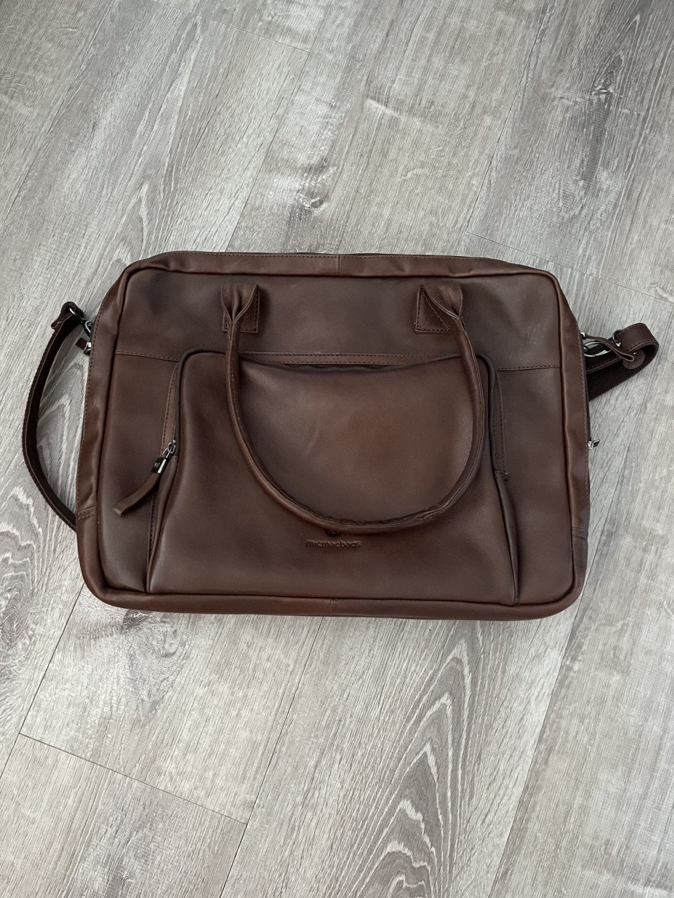 Crossbody leren tas van micmacbags