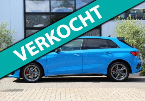 Audi A3 sportback 45 tfsi e s-line - matrix - turbo blauw - dab - virtual c