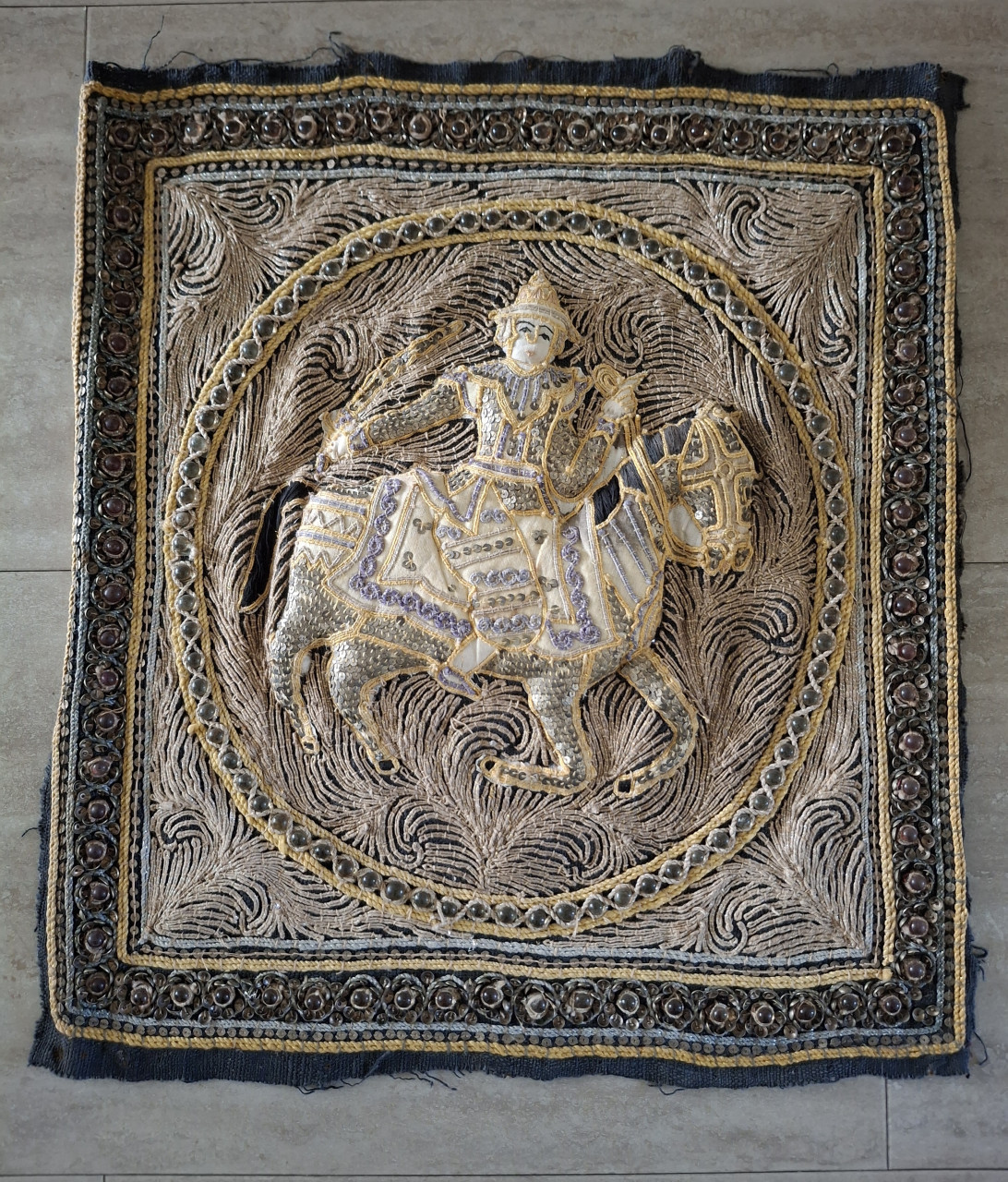 Wandkleed: 50 x 45 cm