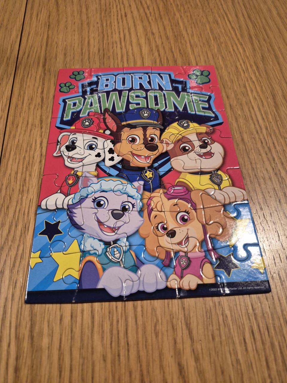 3 paw patrol puzzels