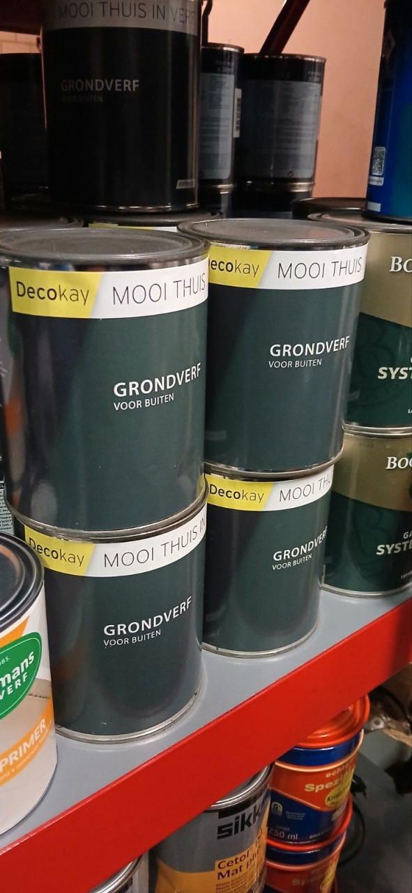 Remmers grondverf grijs terpentine basis