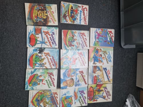 Kinderboeken kameleon e.a.