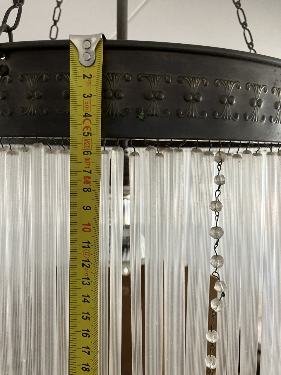 Art deco plafondlamp of hanglamp