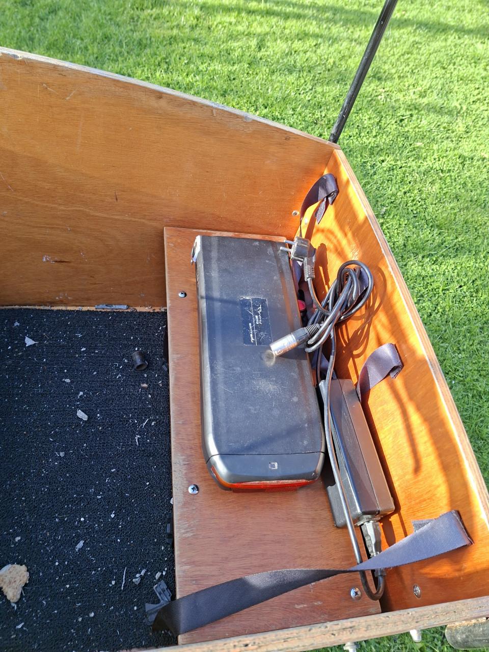 Elektrische bakfiets opknapper.