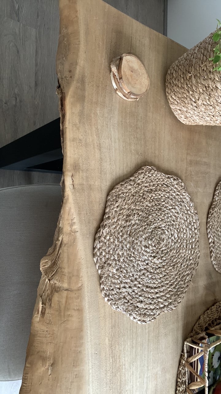 Robuuste landelijke tafel