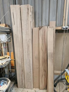 Beuken en Boliviaans notenhout