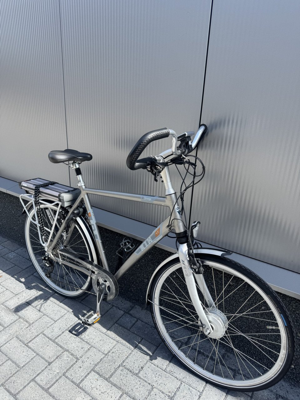 Zeer nette Rih Z-Omega elektrische herenfiets 60cm