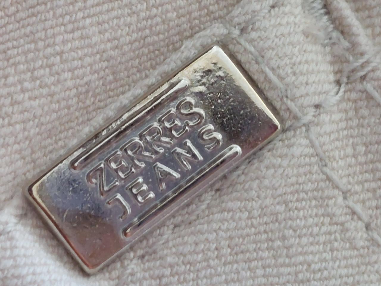 Nieuwe dames jeans Zerres mt 40 zandkleur stretch