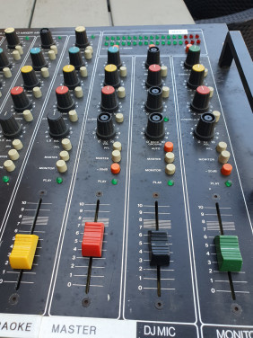 Mooie vintage Ohio sound professional stereo mixer MX 2500...