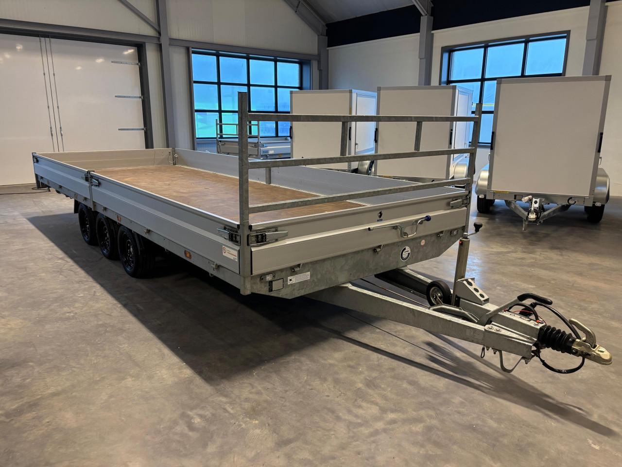 Hapert Azure plateauwagen 605x220cm 3500kg 3-asser z.g.a.n.