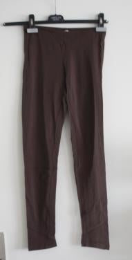 Bruine legging  maat m