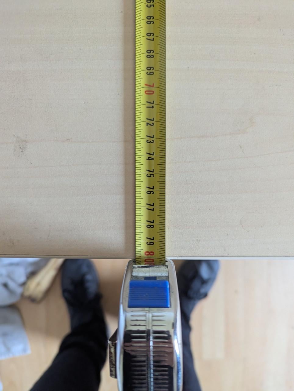 Bureau hoogte verstelbaar