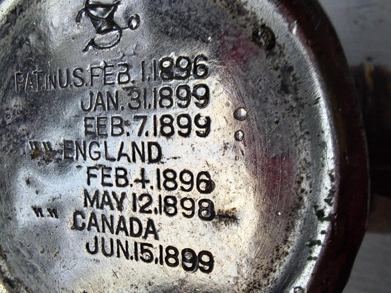 Ww2 omgebouwde carbidlamp