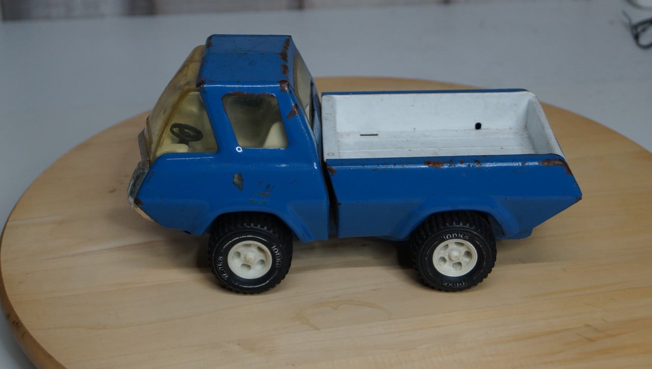 Tonka Blauwe Vrachtwagen
