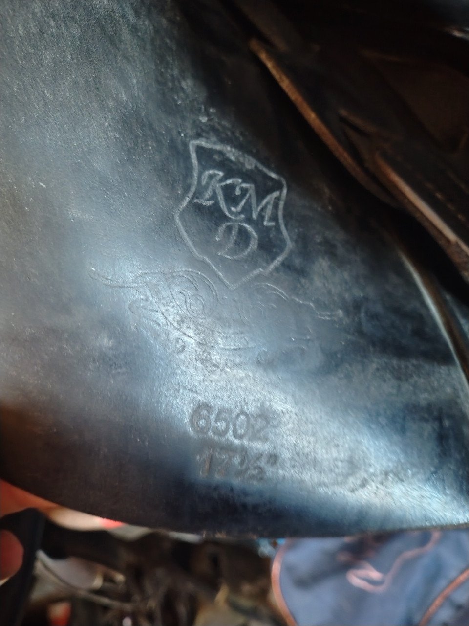 Zadel 17,5 inch