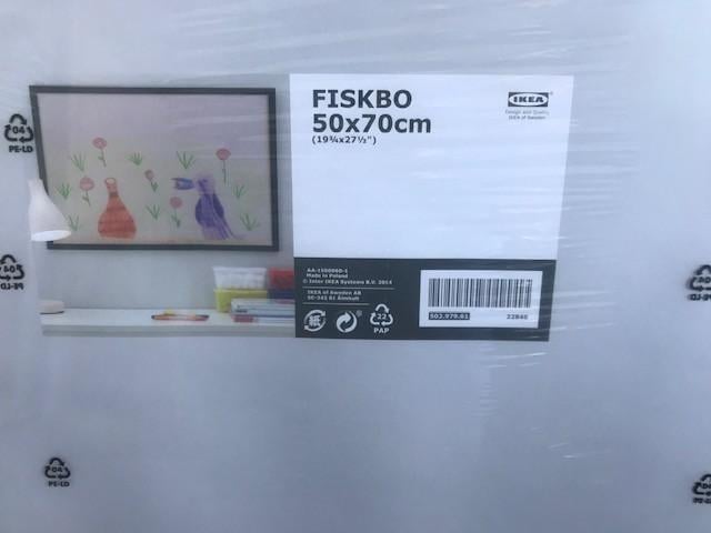 2  fotolijsten   type: Fiskbo van Ikea...nieuw!